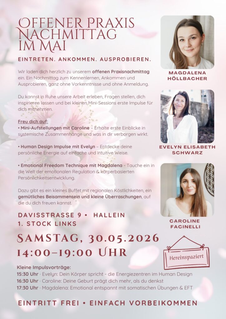 Offener Praxisnachmittag 30.06.26